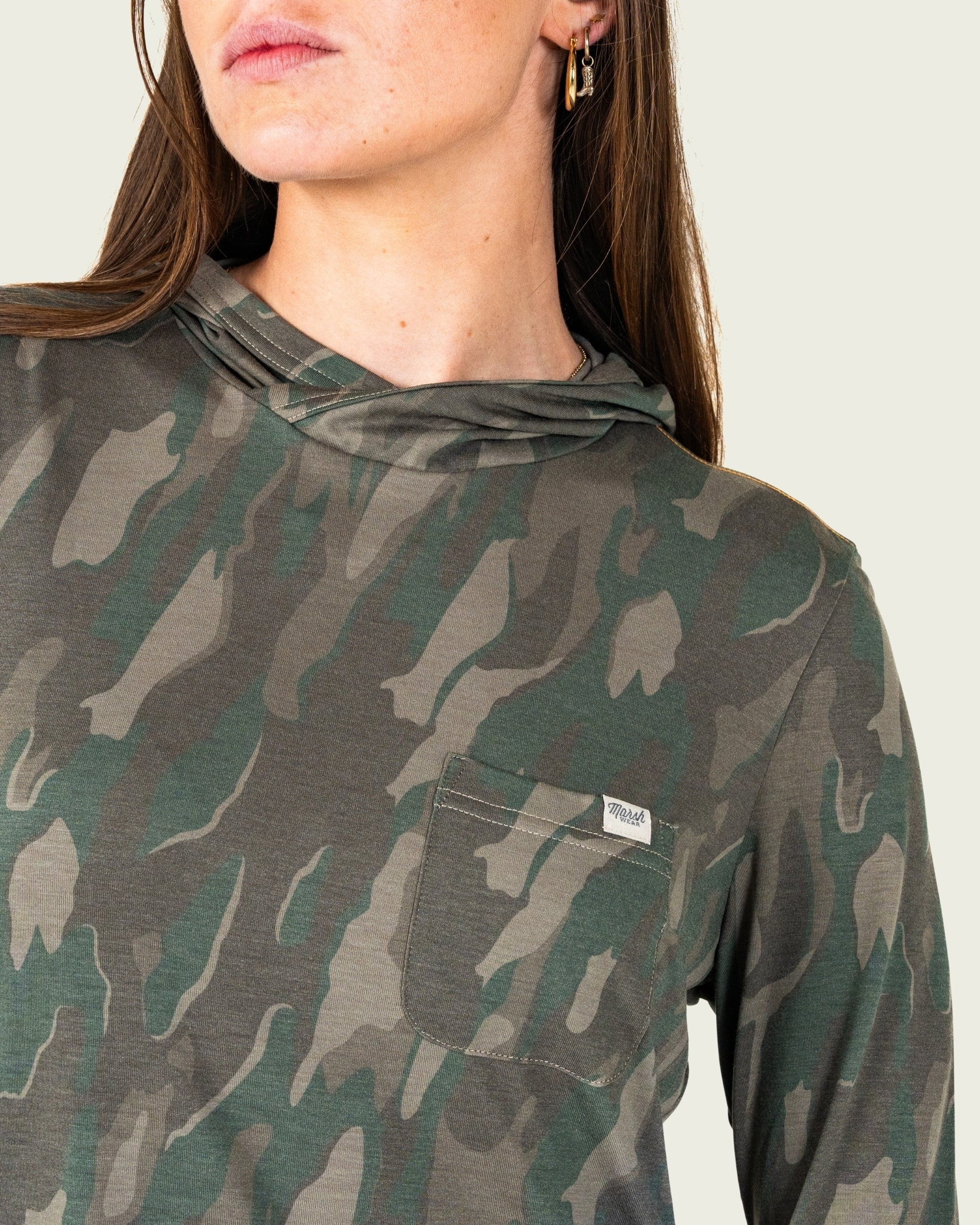 Women's Buxton Tech Hoodie – Marsh Wear Clothing